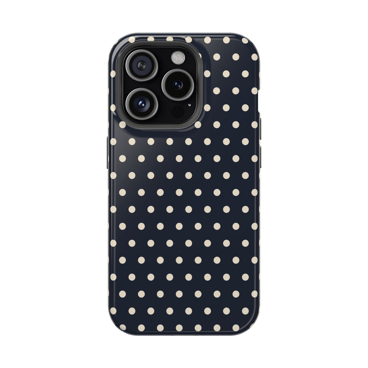 Ink Dot glossy phone case for iPhone 15 Pro; supplier-generated preview. Phone not included.